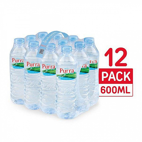 Purra Natural Mineral Water 600ml*12